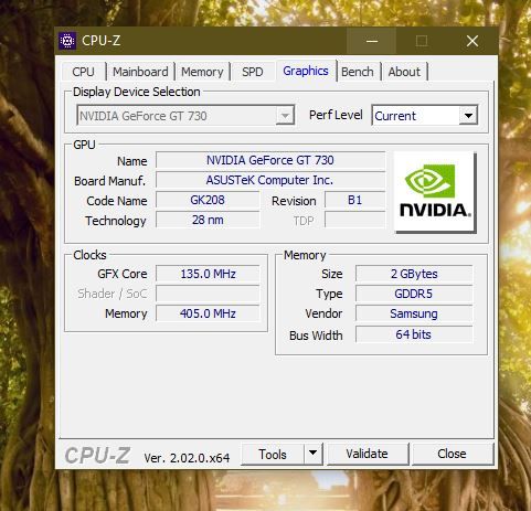 مشخصات کارت گرافیک انویدیا gt 730