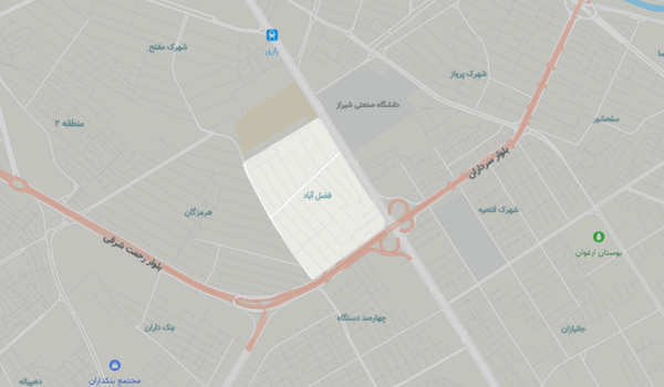 محله فضل آباد شیراز