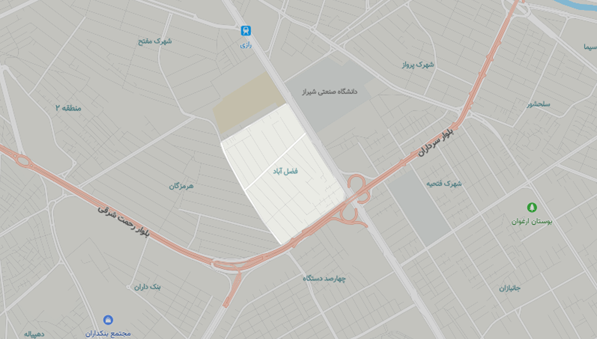 محله فضل آباد شیراز